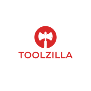 Red Minimalist Simple Woodcutter Tool Logo Design (1)